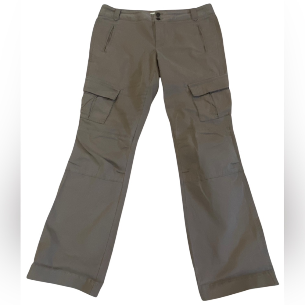 Banana Republic Wide Leg Cargo Pants in Olive